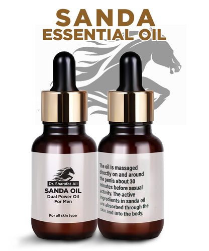 Pack of 3 Pure Sanda Oil Formula by Dr. Sharafat Ali